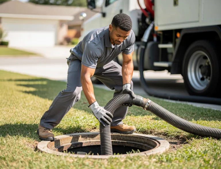 septic tank pumping Woodhaven